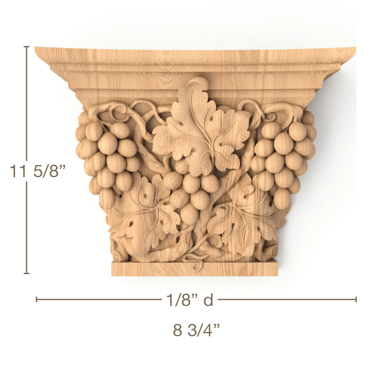 Hand Carved Woodcarvings Capitals, Finials & Rosettes